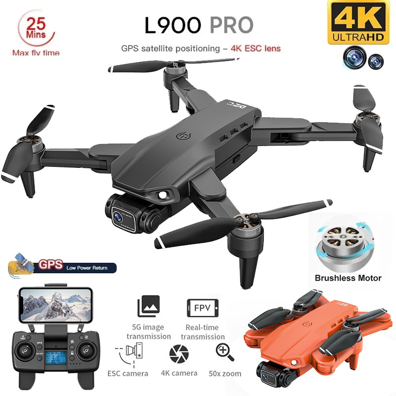 Drone Surveying - L900 Pro GPS Drone 4K Professionale