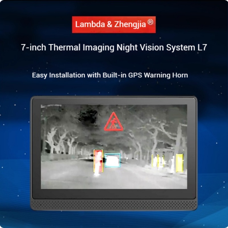 Drone Thermal Imaging - L7 Automotive AI Termocamera Telecamera Visione